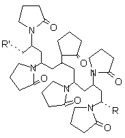 聚乙烯吡咯烷酮结构式