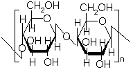 微晶纤维素结构式